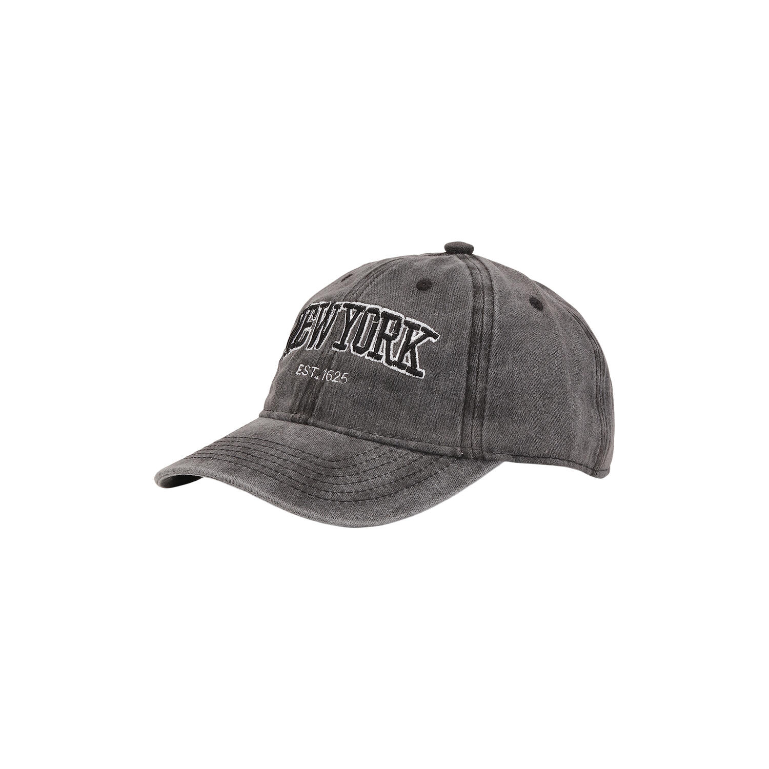 Everyday New York Cap, washed black