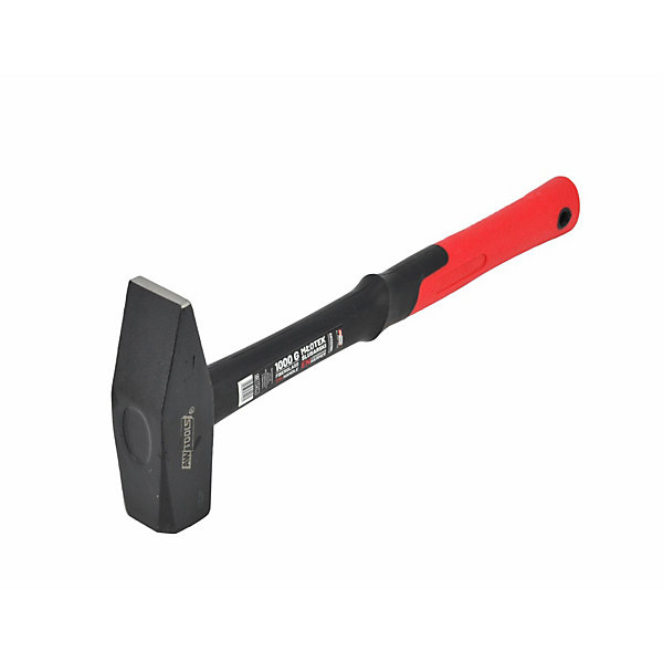 AW Tools - Marteau de maçon motif/style logo Rouge / Gris (2 kg)