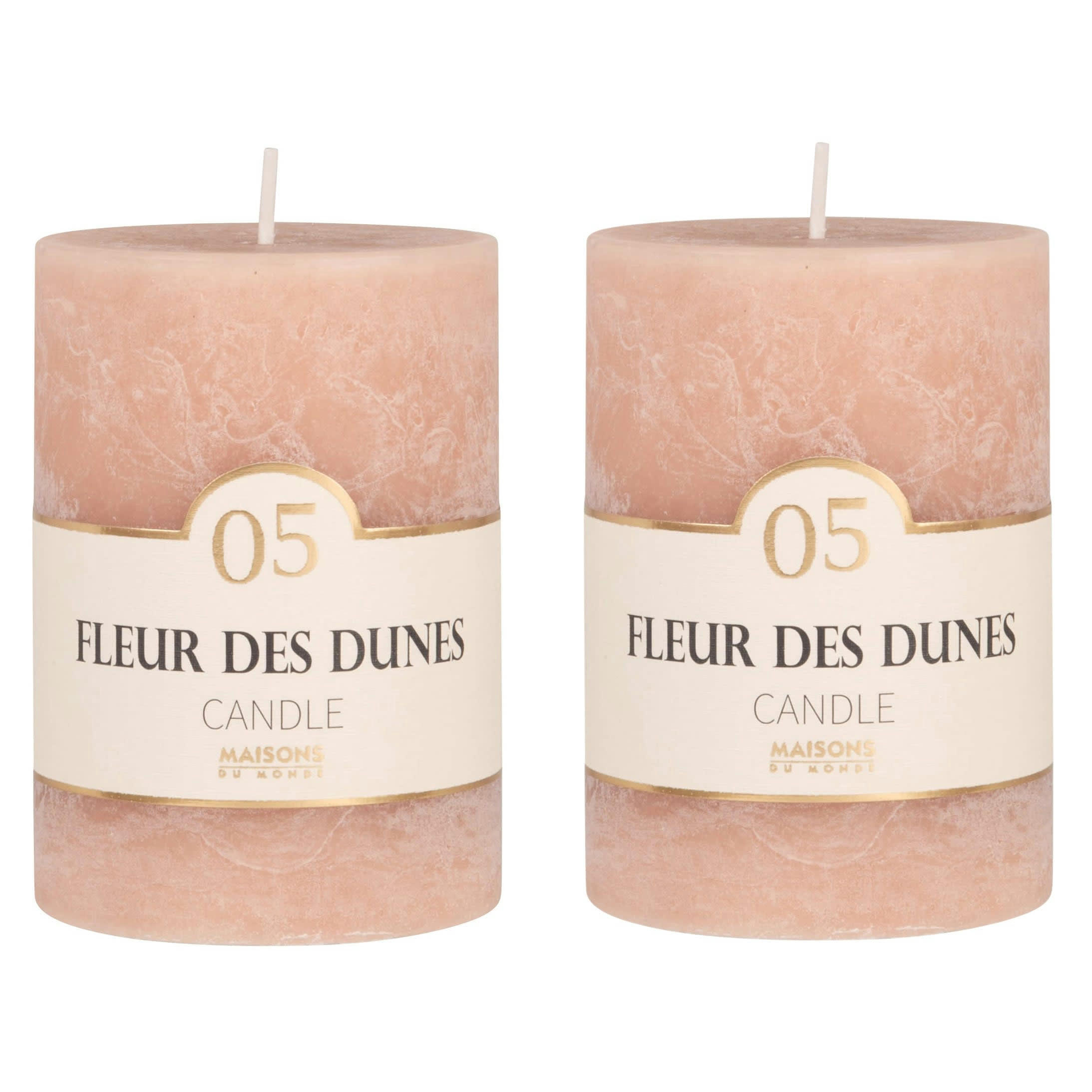 COLORAMA - Bougie parfumée rose H10, 330g