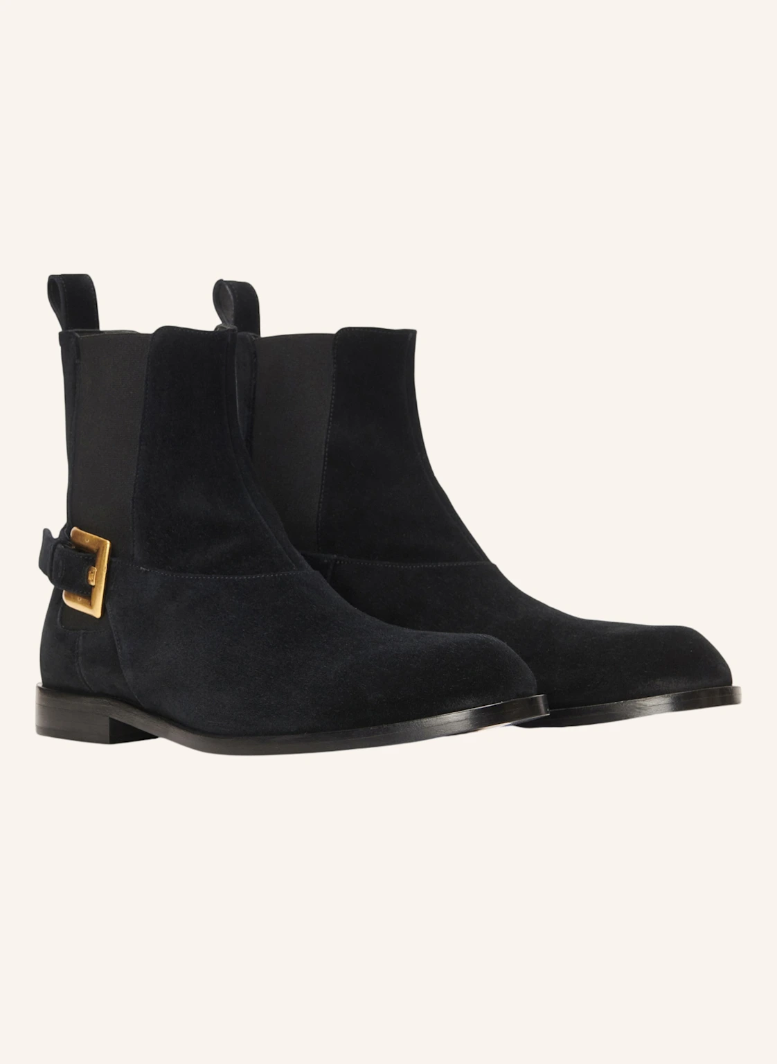 BALMAIN Anthem Chelsea Boots aus Wildleder
