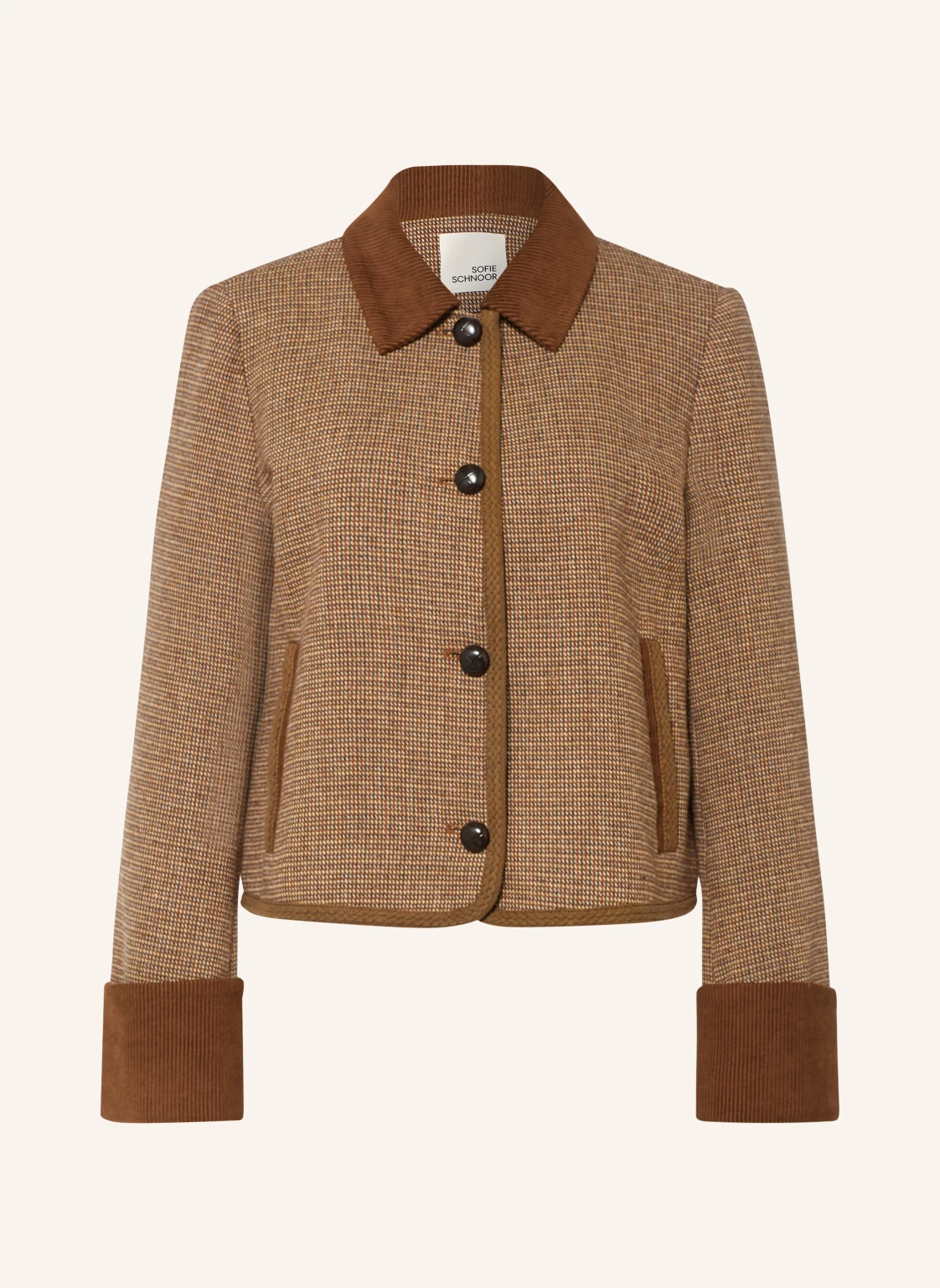 SOFIE SCHNOOR Kastenjacke KAMIKKASW aus Tweed