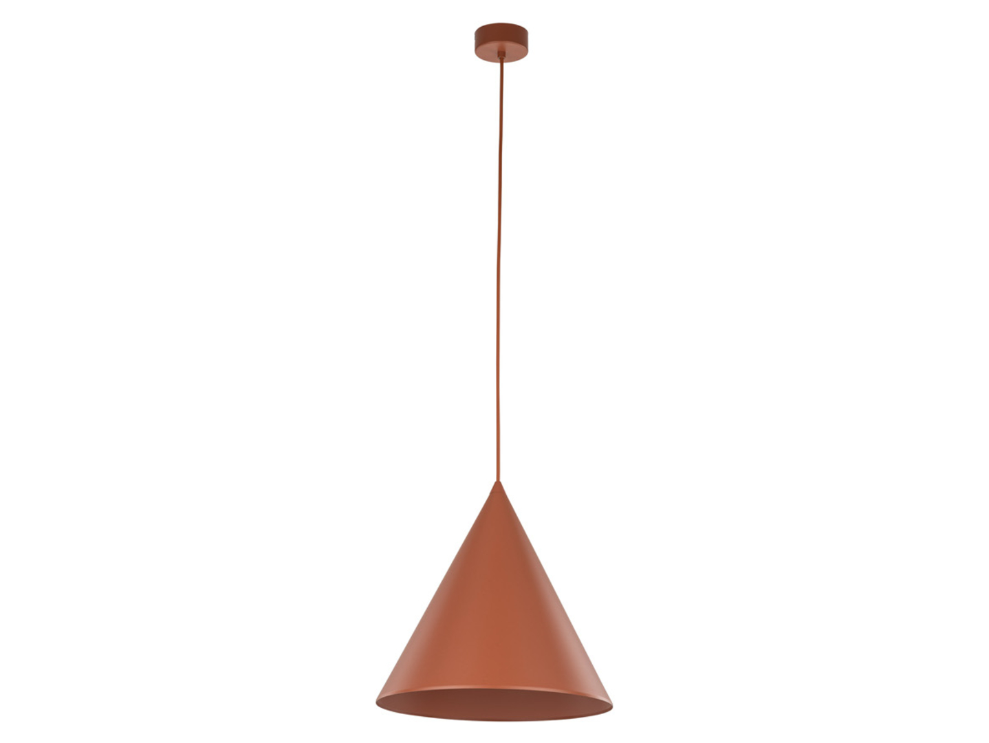 Lampa wisząca Cono Brick 32 cm metalowa ceglana
