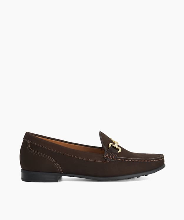 Glena Brown - Nubuck Leather Loafers