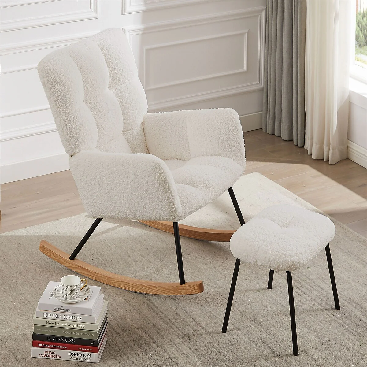 Rocking Chair Armchair for Mom and Baby
