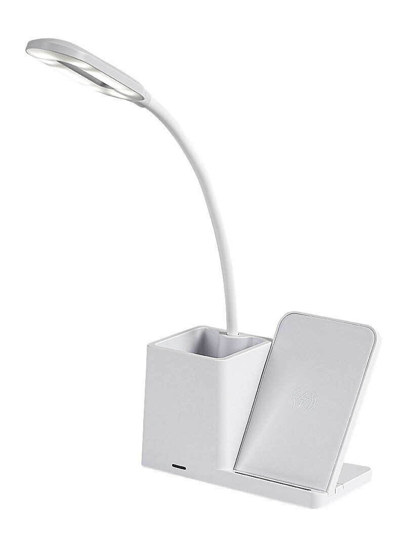 Lampka biurkowa nowoczesna CERIE biała LED 4W wys:30,5cm Rabalux