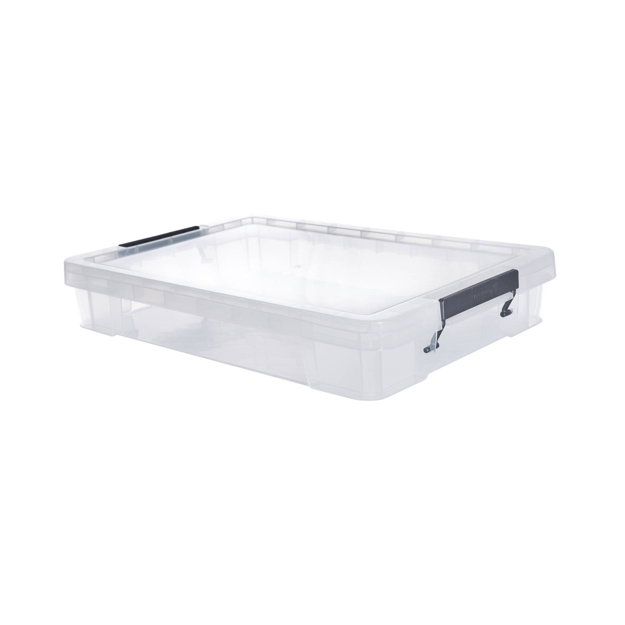 Whitefurze Allstore 12 Litre Clear Storage Box