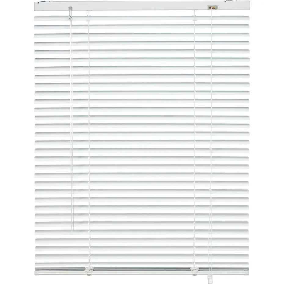 Kwantum Jaloezieën | Houten Jaloezieën | Aluminium Jaloezie Jade Wit 25mm 180×175 Cm