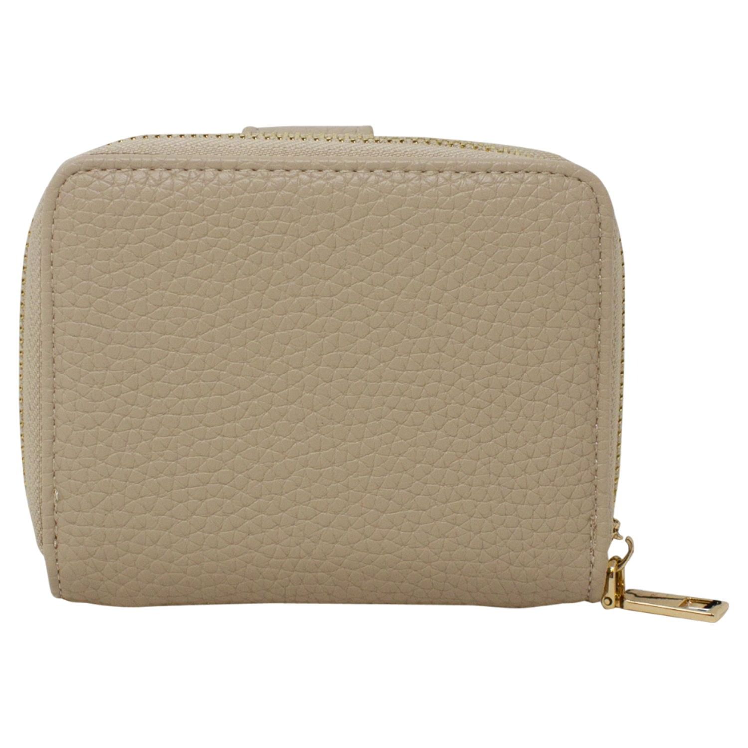 SVNX Purse with Heart fastening in Beige