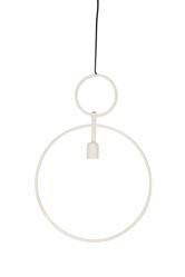 Lampa wisząca Dorina matt white