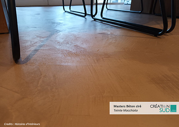 Masters Béton Ciré (sols et murs) - 10m² (20kg   6L) - Teinte : Macchiato