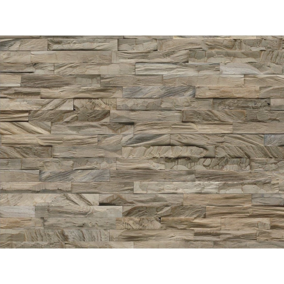 Wandverblender »INDO DIAMONDWOOD«, braun, geölt, Holz, Stärke: 20 mm