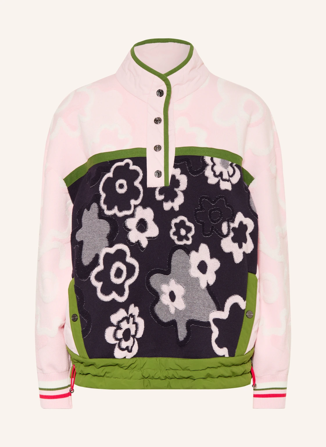MARC CAIN Schlupfjacke im Materialmix