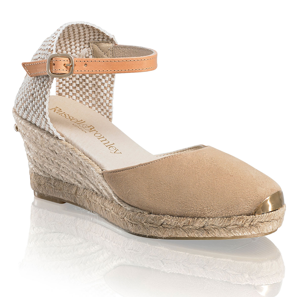 Russell & Bromley COCO NUT Ankle Strap Espadrille