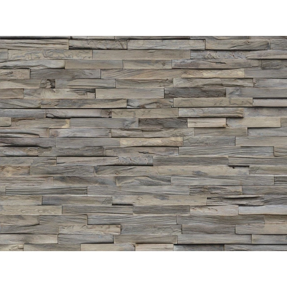 Wandverblender »INDO Teak Elegance«, braun, geölt, Holz, Stärke: 20 mm