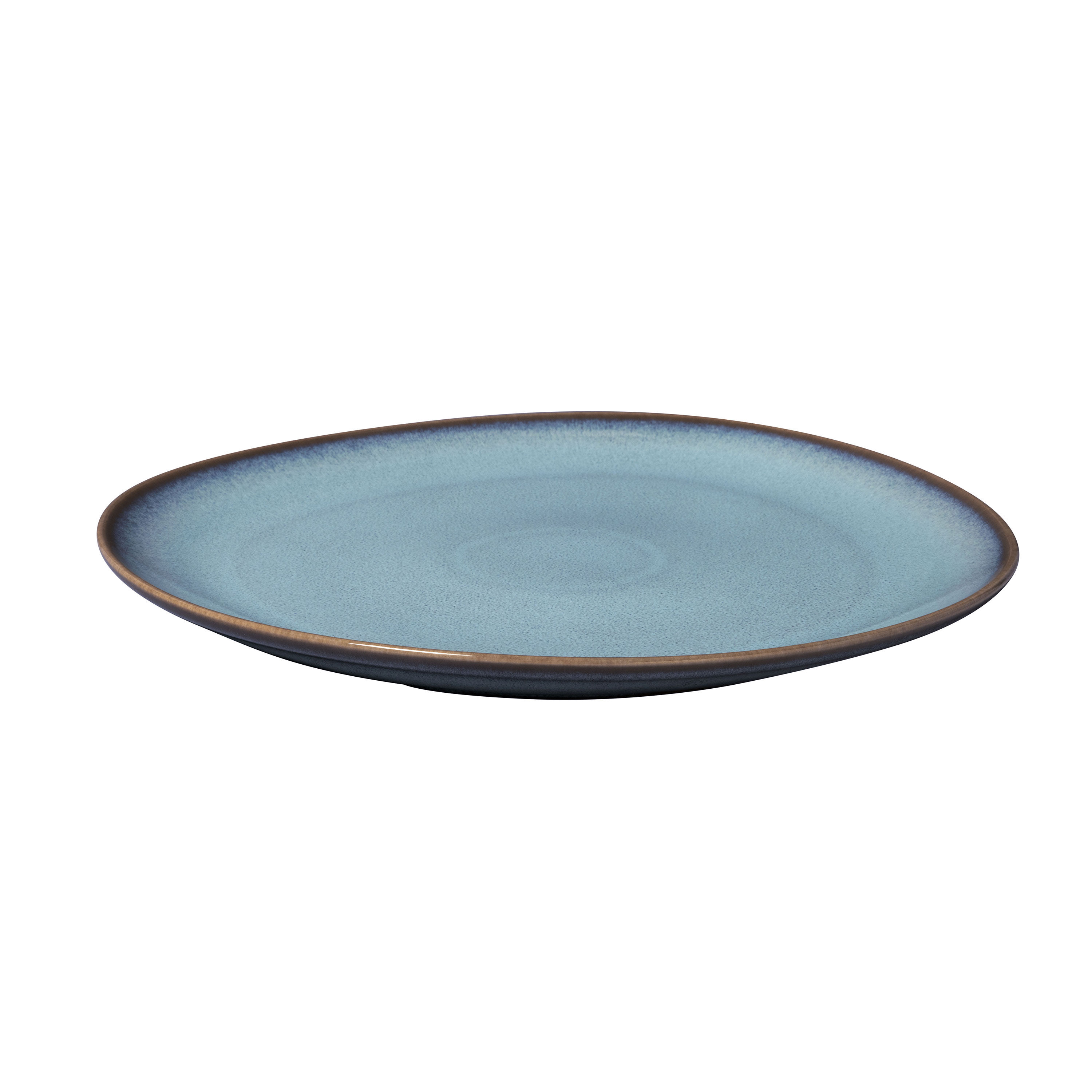 Lave Serving tray - Blue, 12.6'' x 12.6'', stoneware