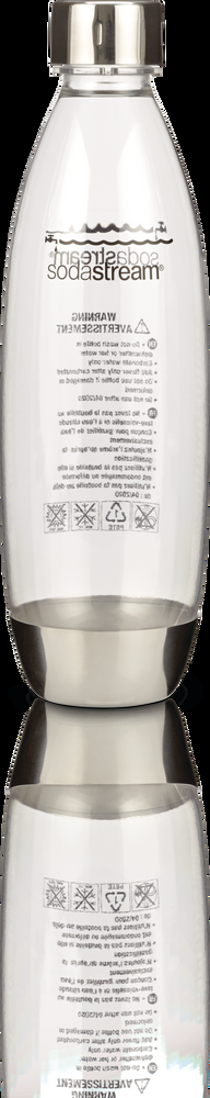 SodaStream Fuse Carbonating Bottle, BPA-Free, Stainless Steel, 1L