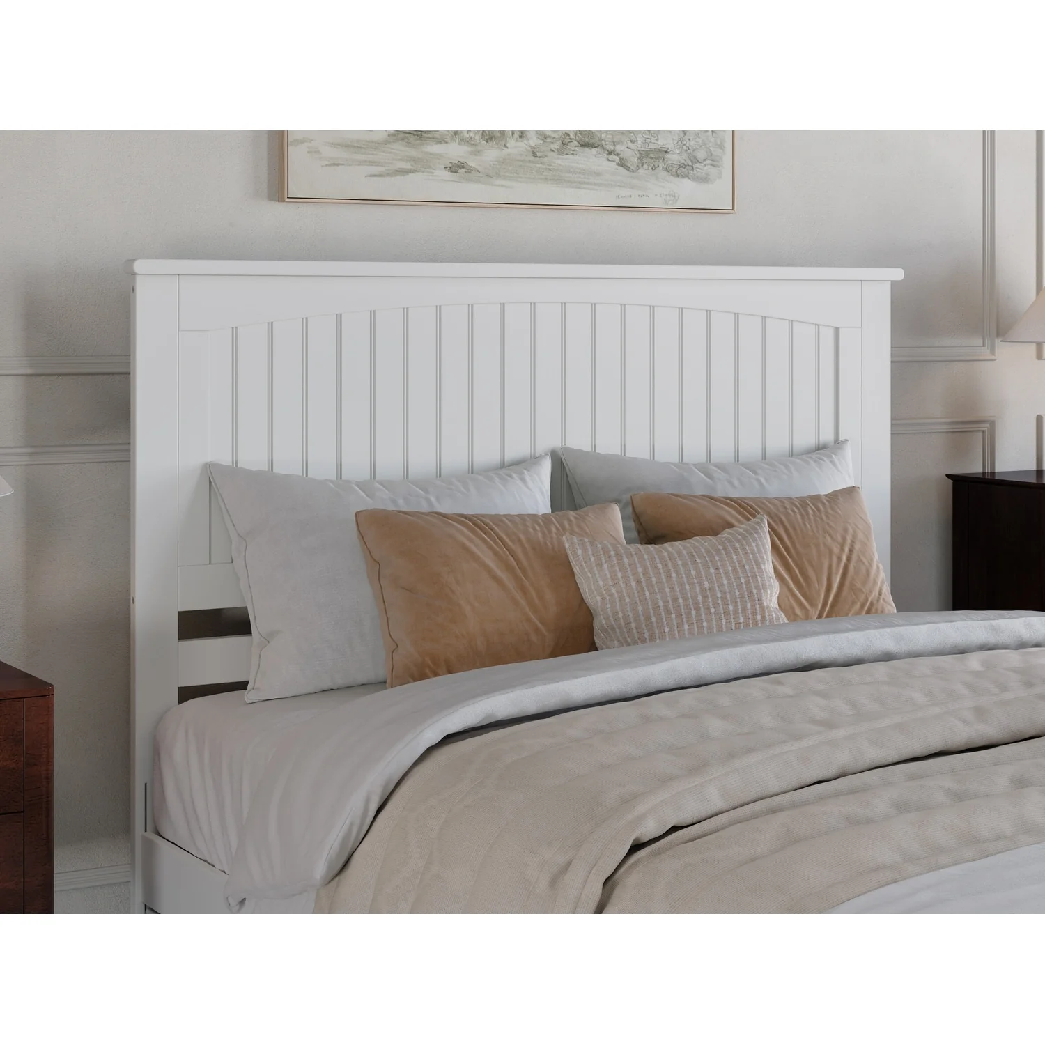 AFI Nantucket Headboard with Attachable Charger