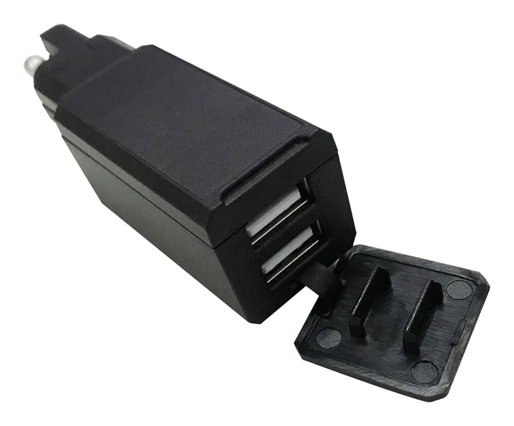 MotoMaster Dual USB Port with SAE Quick-disconnect