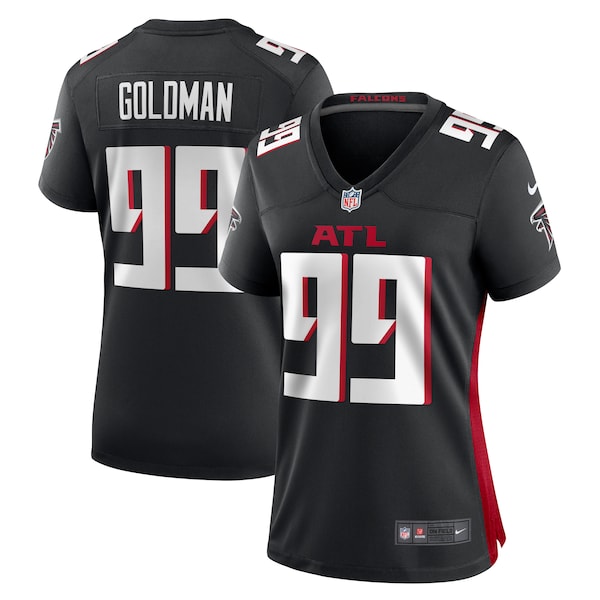 Eddie Goldman Atlanta Falcons Nike Women's  Game Jersey -  Black