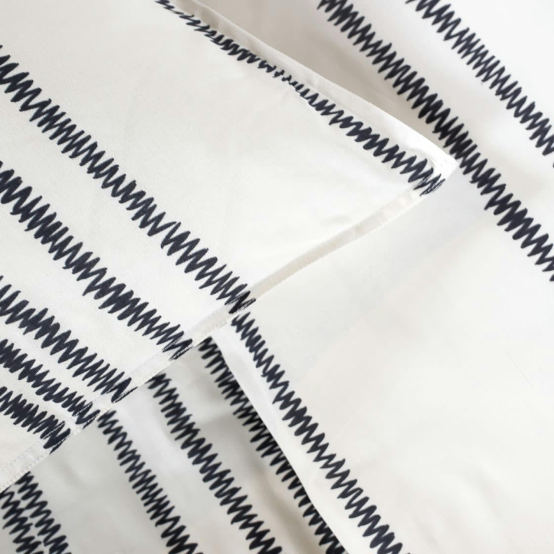 SUNSHINE GILDA - Parure de lit 2 personnes imprimé en Coton Blanc 240x260 cm