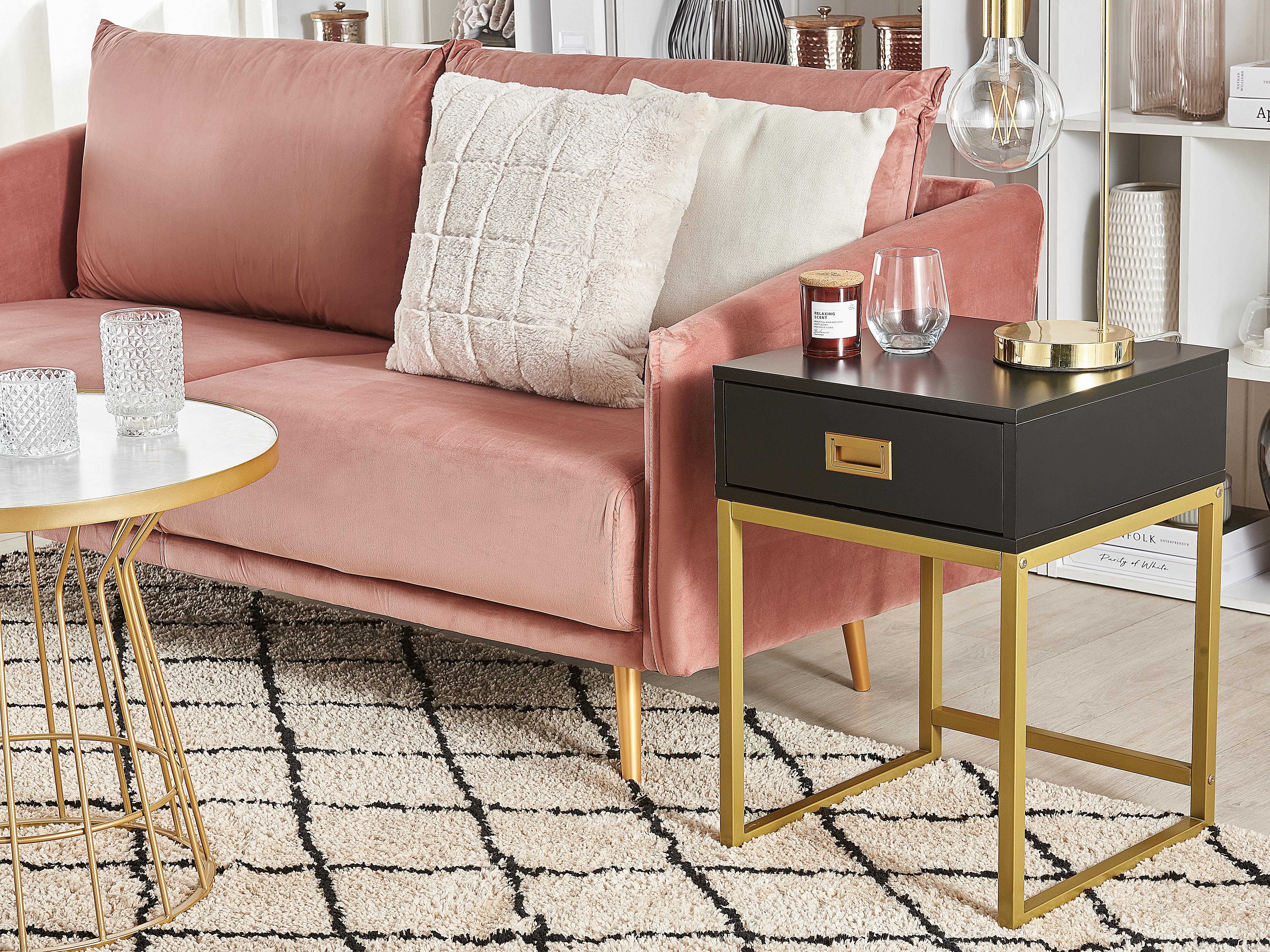 Side Table LARGO Black