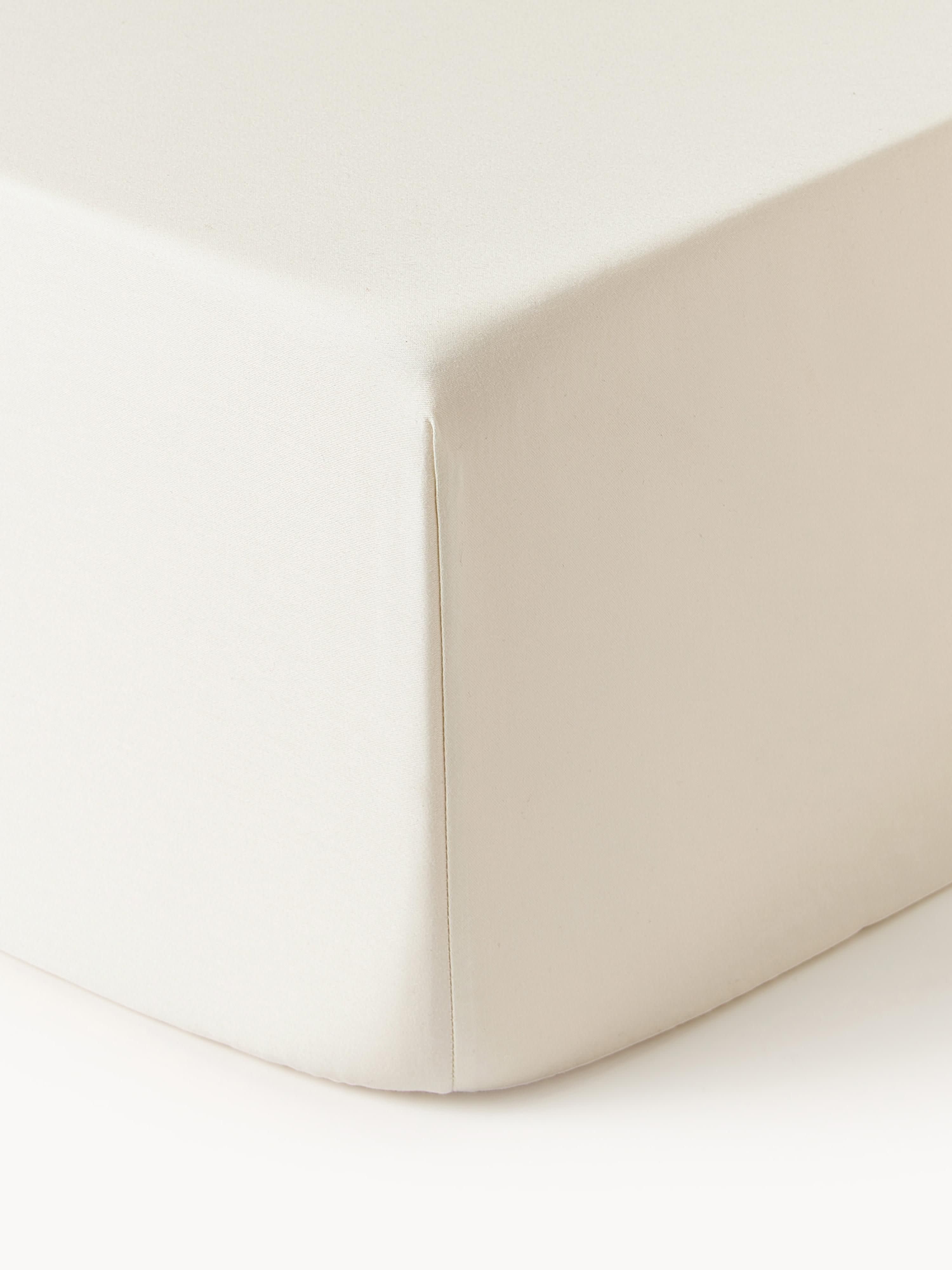 Boxspring-Spannbettlaken Premium, Baumwollsatin