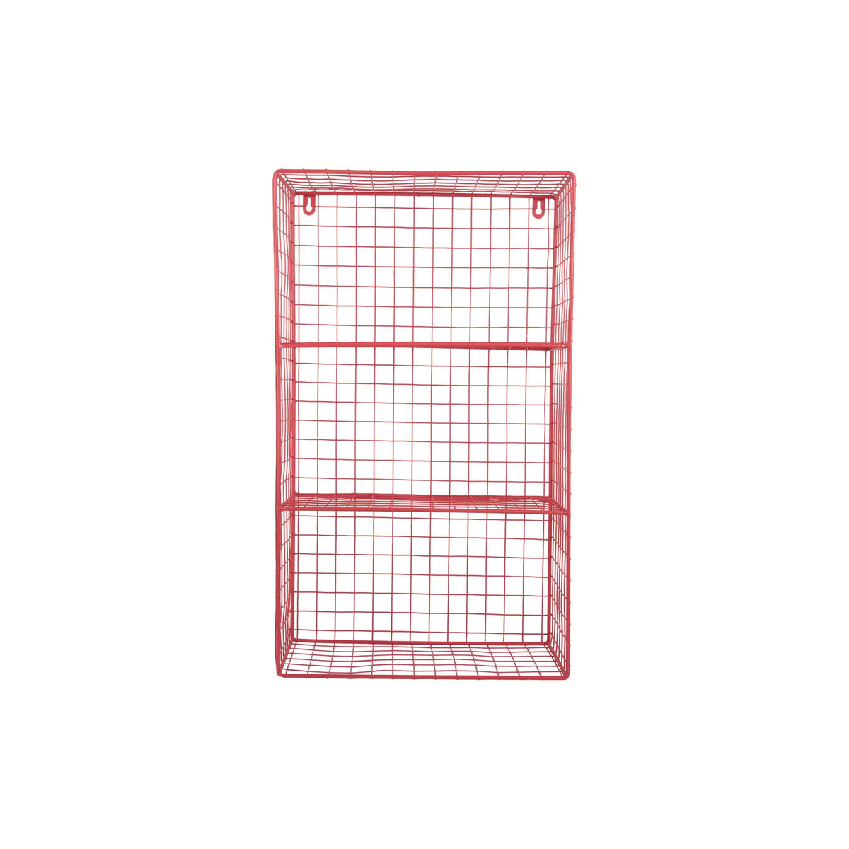 Present Time wanddecoratie Reja - rood - 18x60x35cm