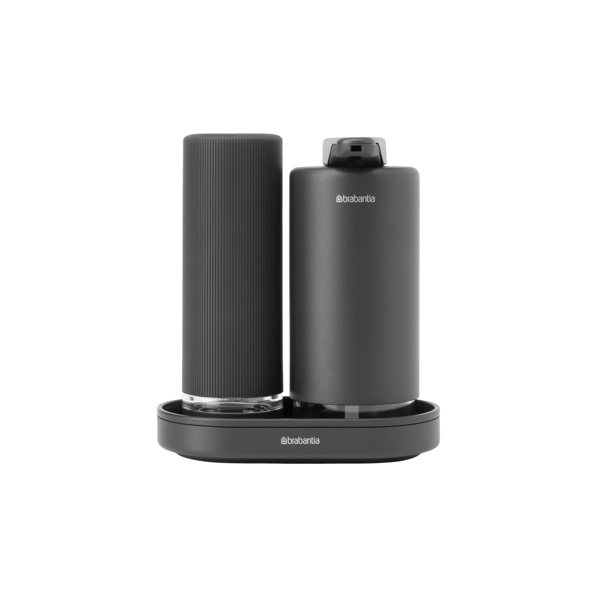 Brabantia SinkStyle Zeepdispenser Set, 2x 200 ml - Mineral Infinite Grey