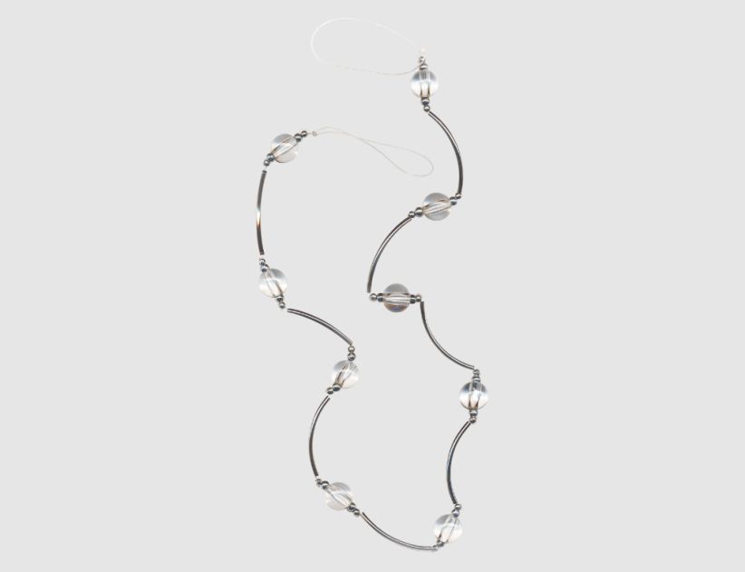 Raffhalter Perlen Transparent