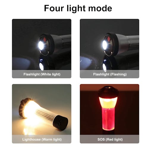 NNEOBA Camping Lantern With Magnetic USB Rechargeable