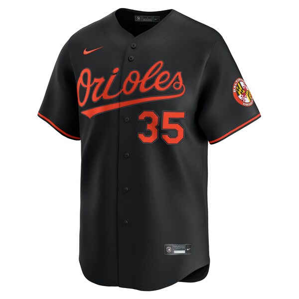 Adley Rutschman Baltimore Orioles Nike Alternate Limited Player Jersey - Black