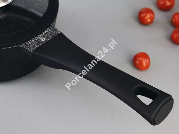 Komplet 4 garnków (8 el.) i 3 patelni (20, 24 i 28 cm) ZWIEGER - Black Stone 1Z.BS.K11