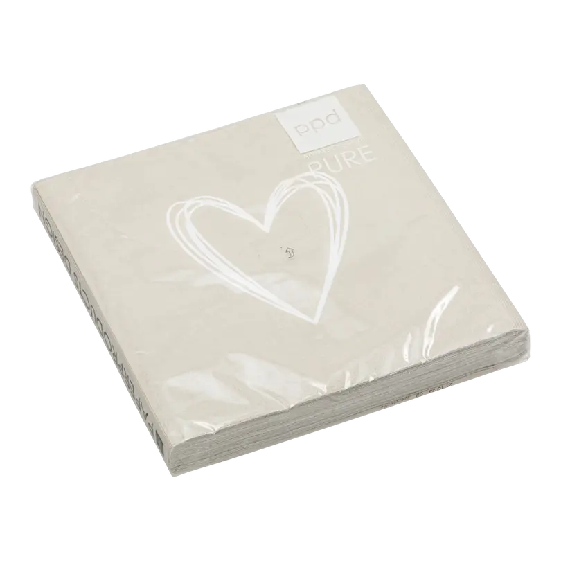 Papierserviette Pure Heart
