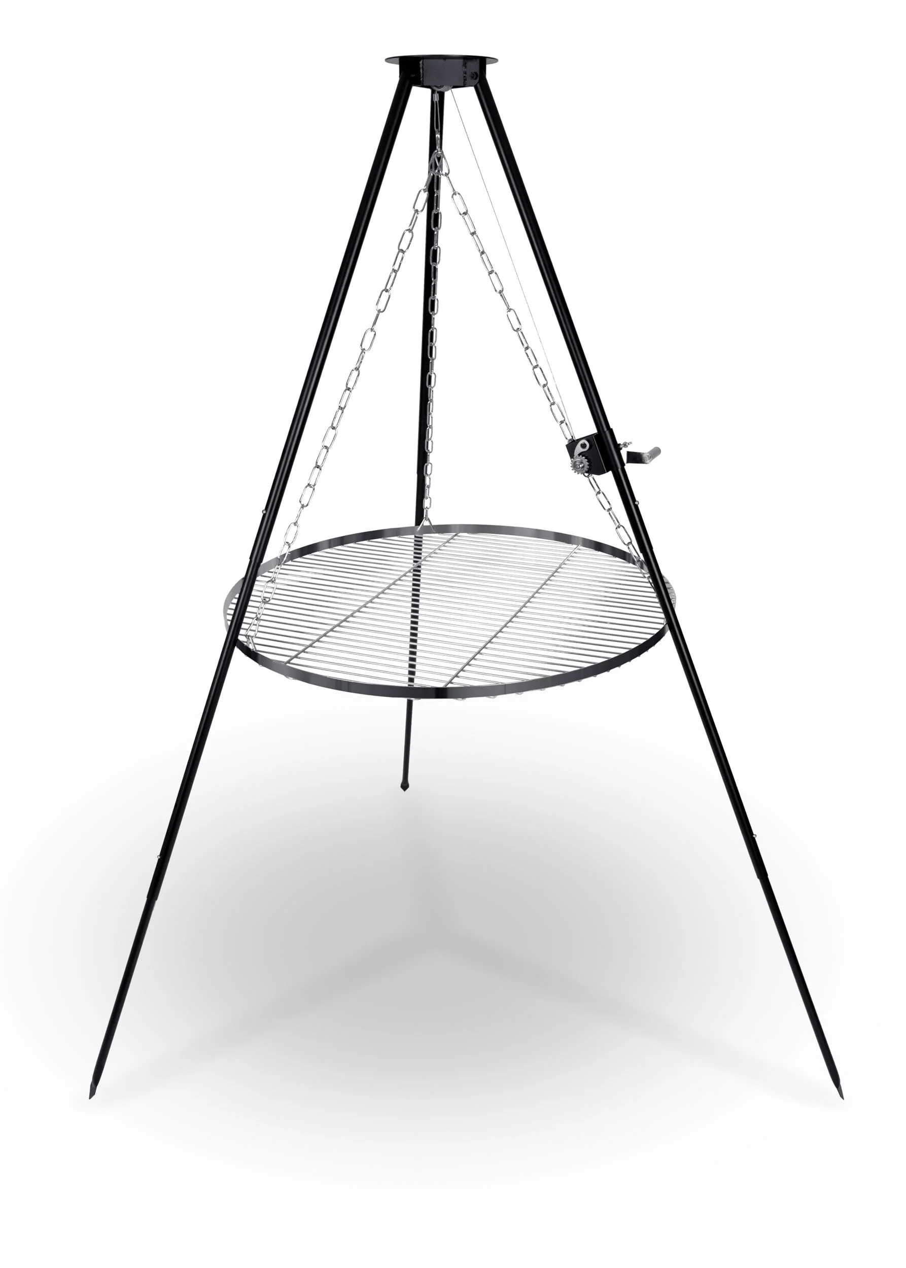 Palenisko ogrodowe na ognisko grill 80cm ruszt stalowy trójnóg Berdsen