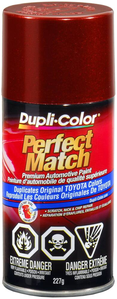 Dupli-Color Perfect Match Premium Acrylic Lacquer Automotive Aerosol Spray Paint, Vintage Red Pearl (3N6), 227-g