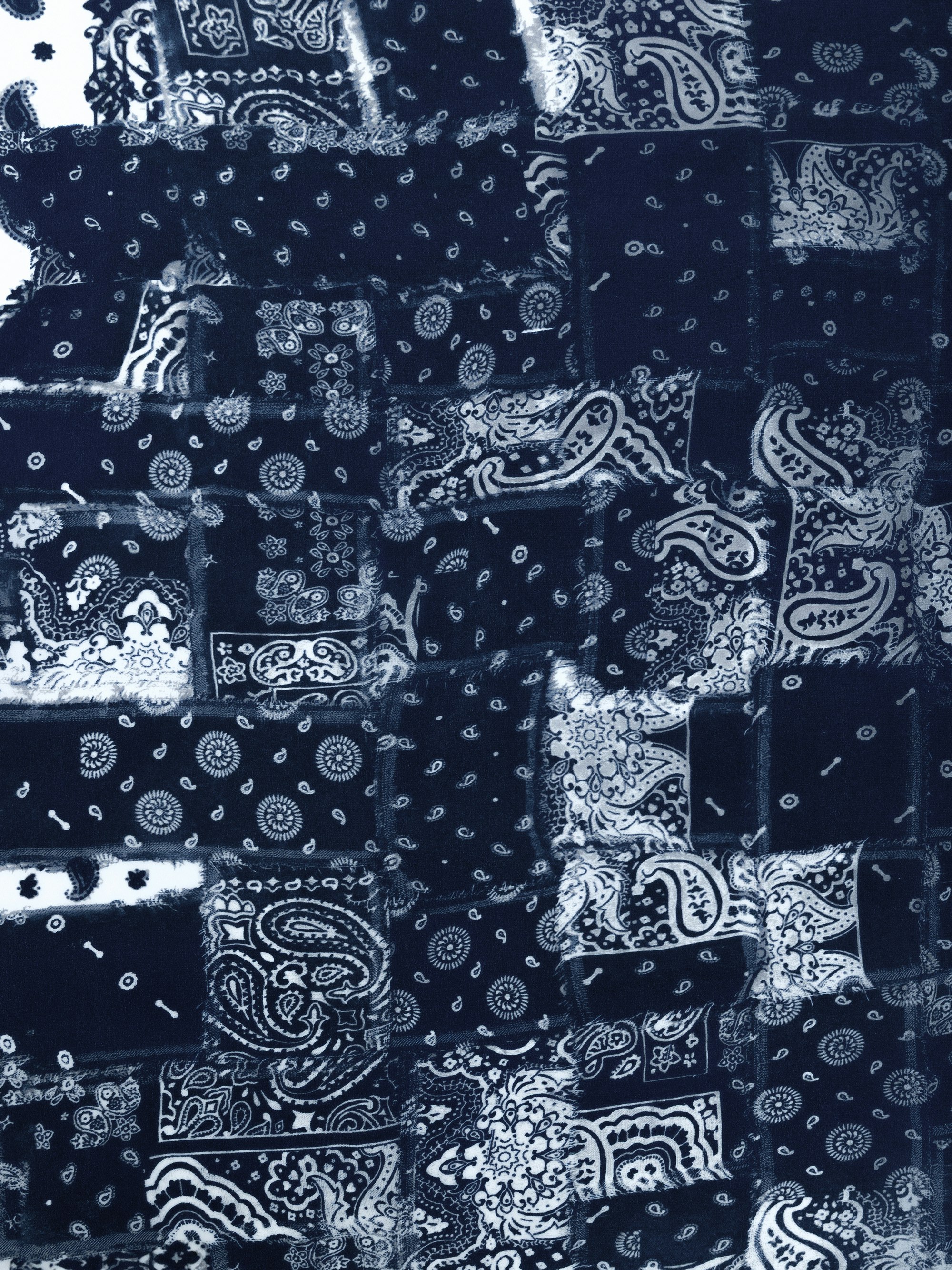 Foulard Blondie Denim Bandana 85