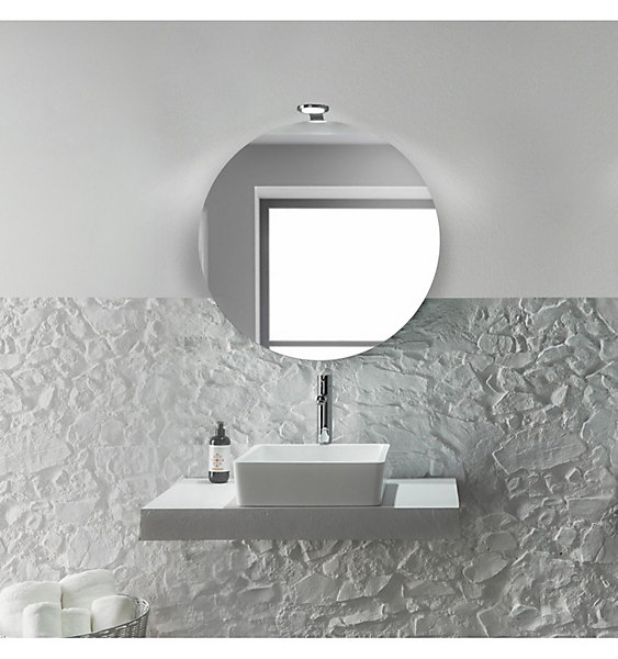 Applique LED pour miroir de salle de bain - Lumière blanche froide (5700K) - 14.7 x 2.5 x 9cm - Terra Model
