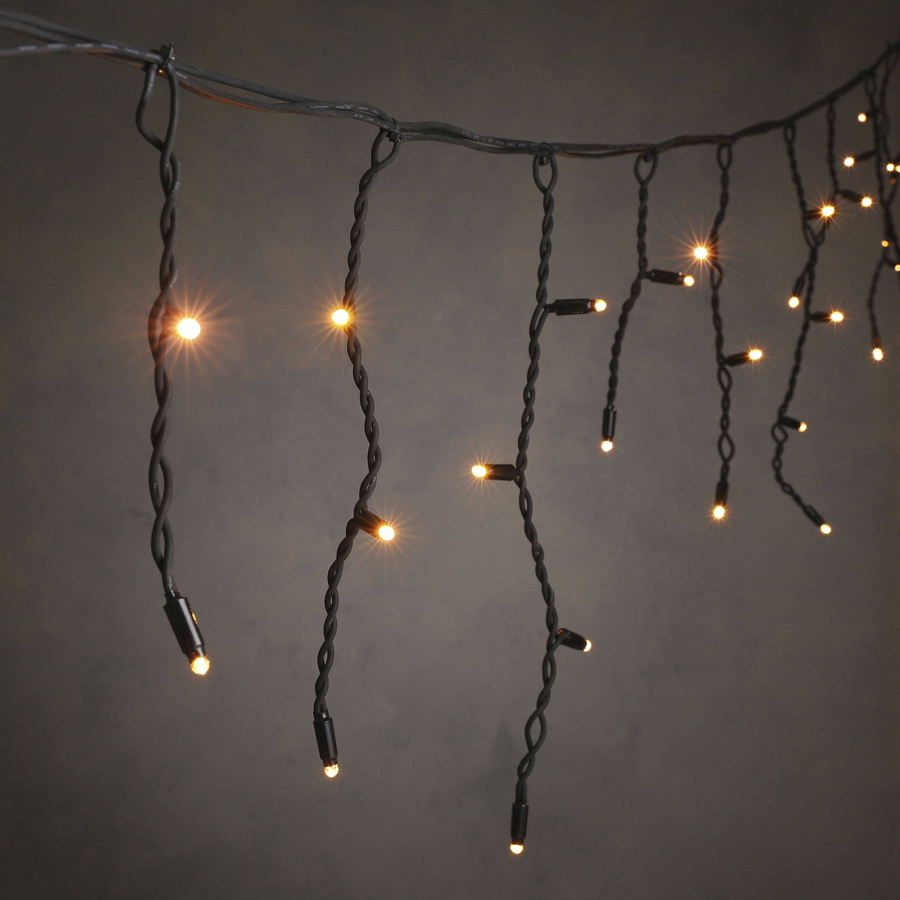 CONNECT XP - Rideau guirlande lumineuse 38 LED blanc chaud L300