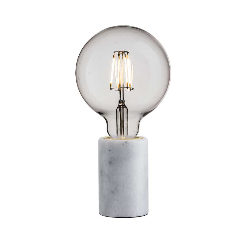 Nordlux Siv Tafellamp - Ø6cm - E27 - Wit