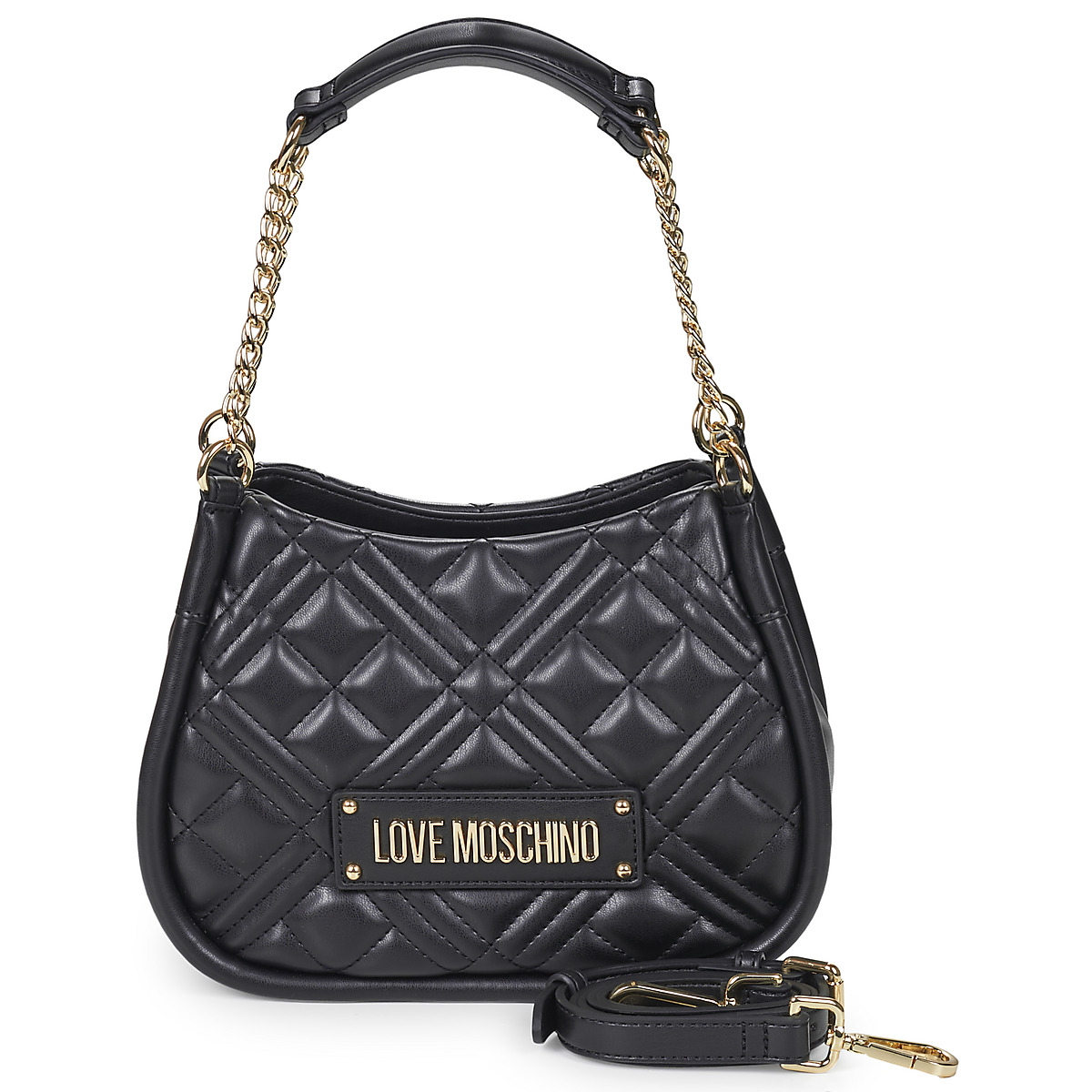 Love Moschino - QUILTED BAG JC4208 - Black / Gold