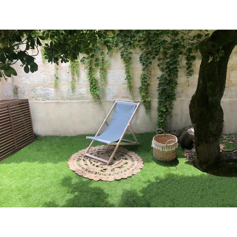 GRISA - Chilienne amovible en bois d'hêtre fsc coloris anthracite