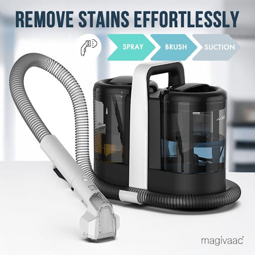 600W Spot Cleaner and Stain Remover Vacuum with Clear and Dirty Water Tanks