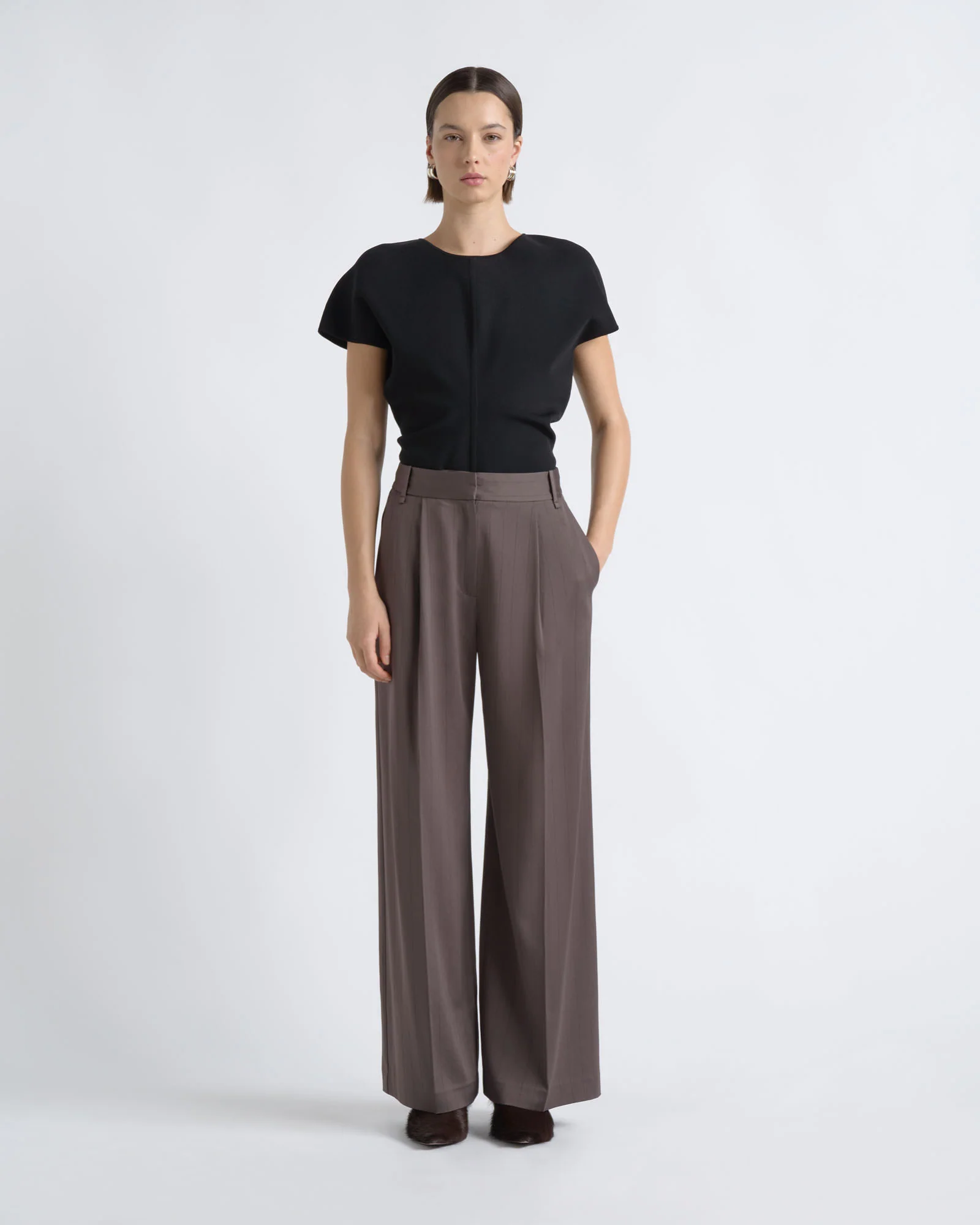 Drop Shoulder Milano Tee