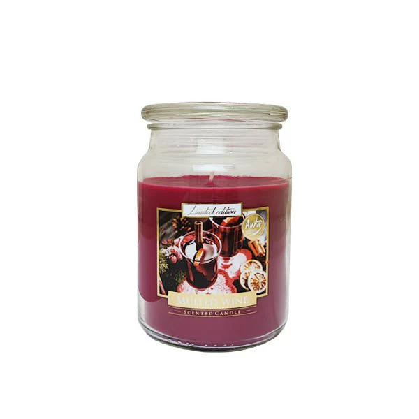 Aura Scented Jar Candle Mulled Wine 500g