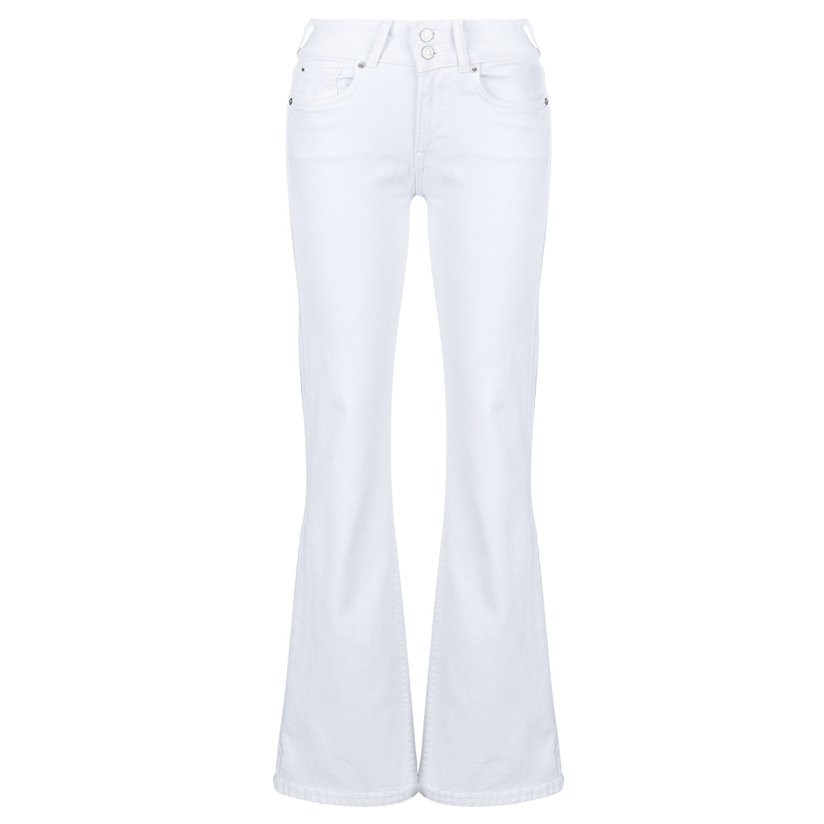 Pepe jeans - FLARE JEANS MW VENUS - Marine
