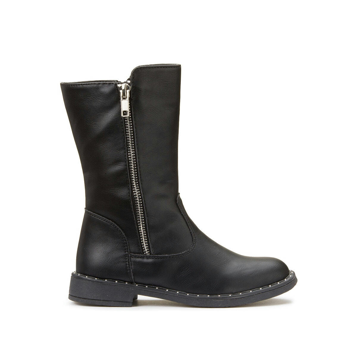 Bottes cavalières zippées