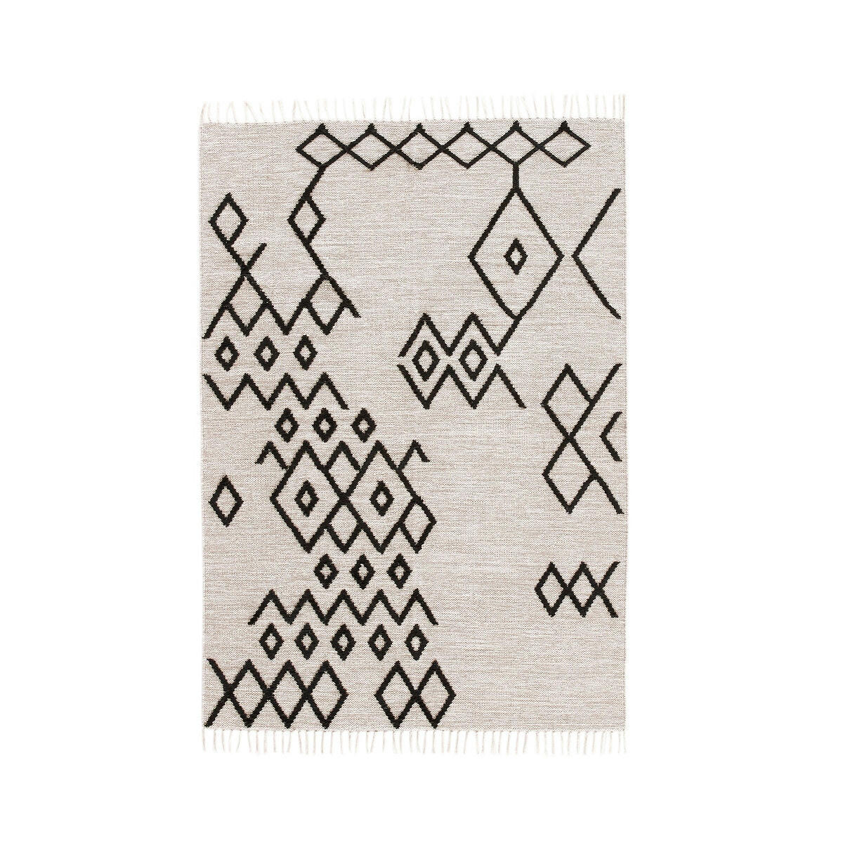 Tapis style berbère en coton, Flavy
