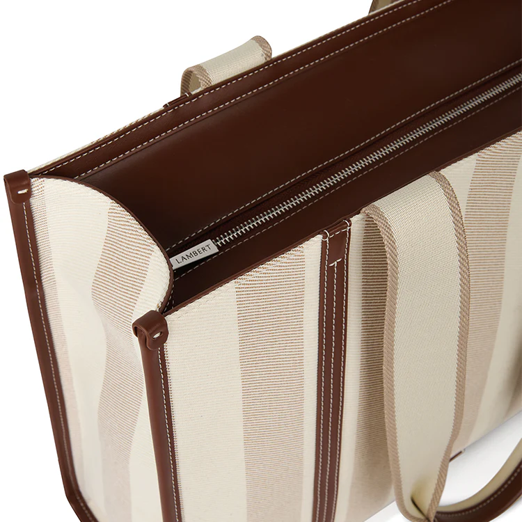 The Erica - Hazelnut Canvas Tote Bag