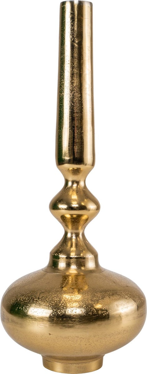 Lesli Living vaas Bolan - goud - Ø21,5x44,5cm