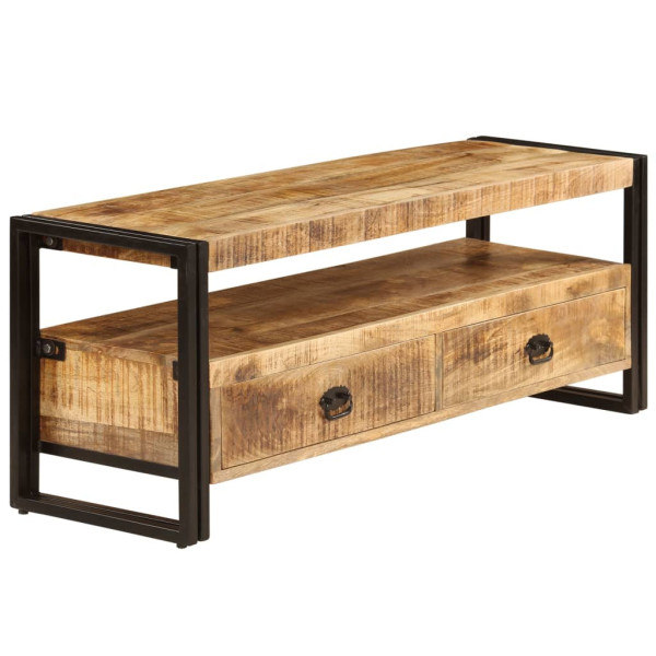 Szafka pod Telewizor Rtv Brąz Mat Szuflady Nowoczesny 120x35x45cm